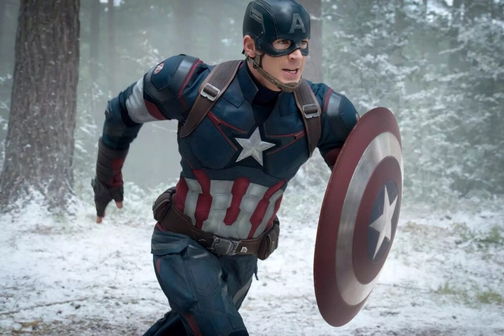 Steve Rogers/Captain America (Chris Evans) in "Avengers Age of Ultron" | Credit: Marvel Studios