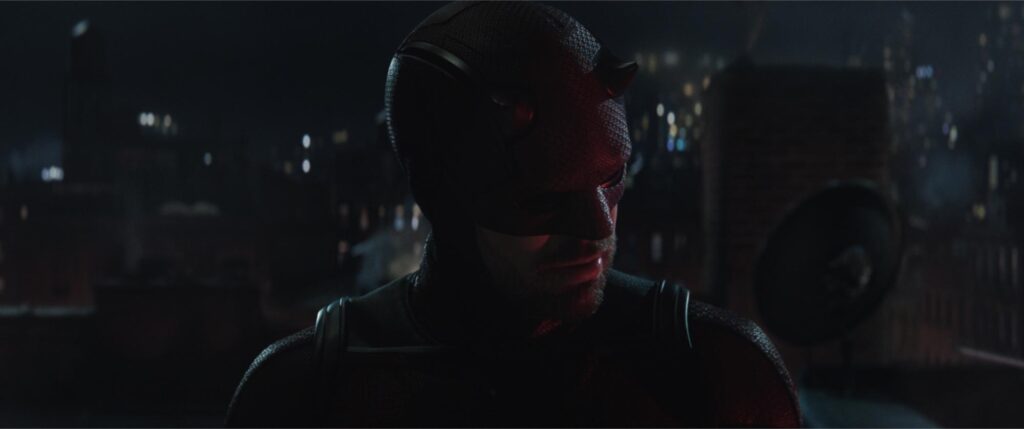 Matt Murdock as Daredevil (Charlie Cox) in "Daredevil: Born Again" | Credit: Marvel Studios/Disney